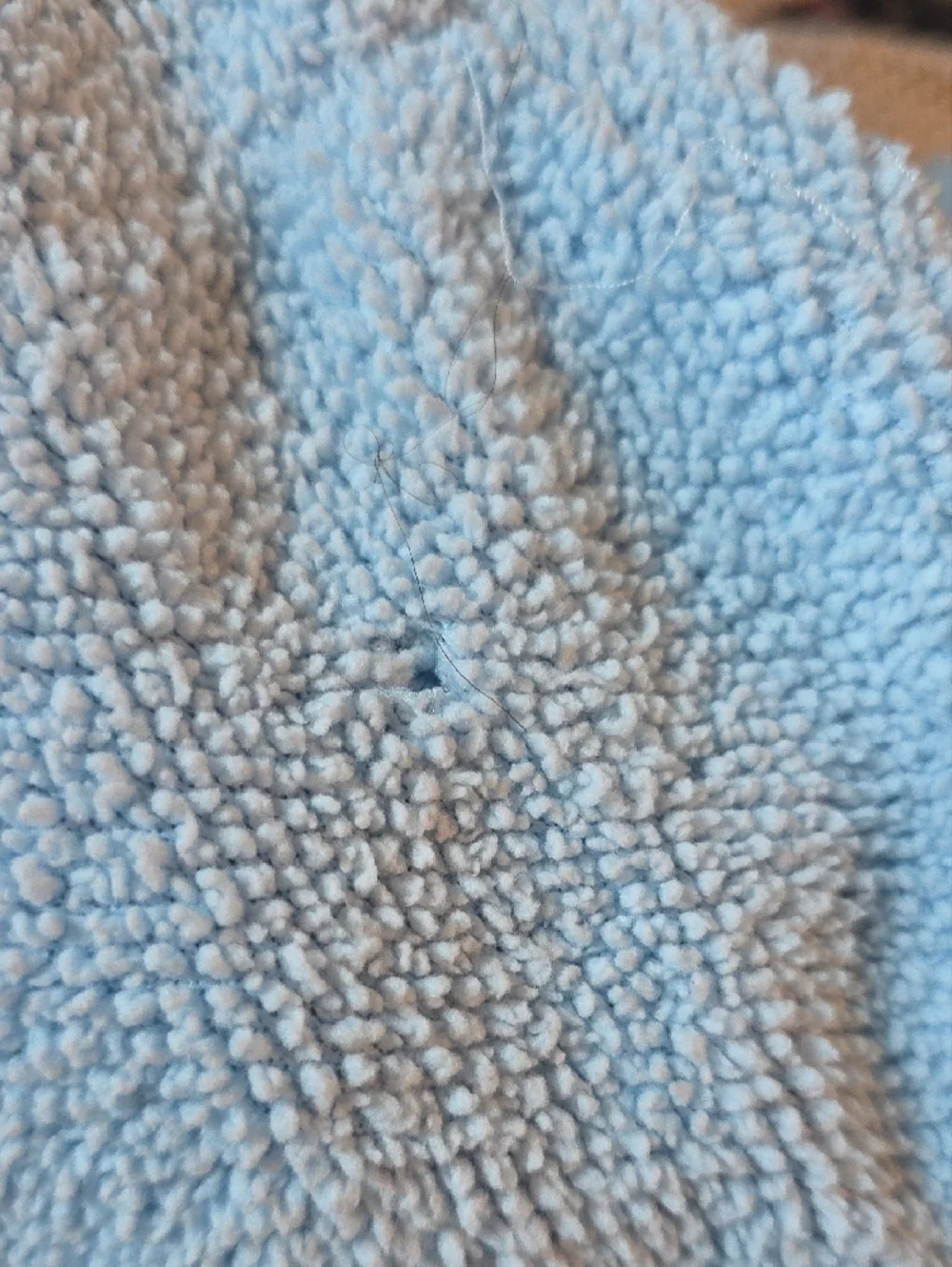 Light Blue Bath Robe - Plush Terry Cloth Spa Robe